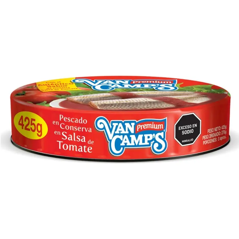 Conserva de Pescado Van Camps x 425G Tomate