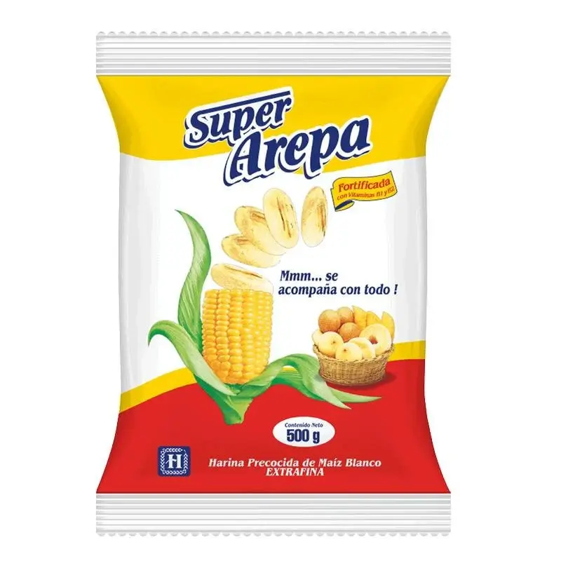 Harina Super Arepa x 500 g Blanca