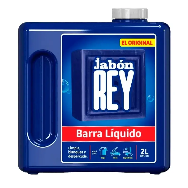 Jabon de Lavar Rey x 2000ml Liquido Azul