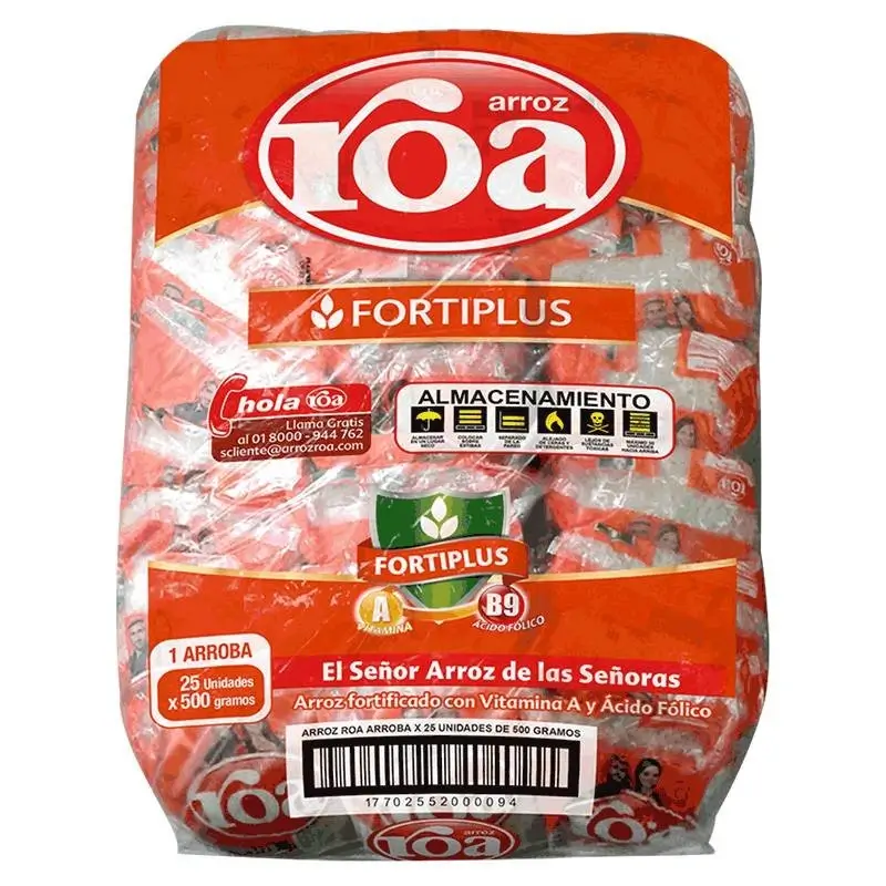  Arroz Roa Paca X25und X500g