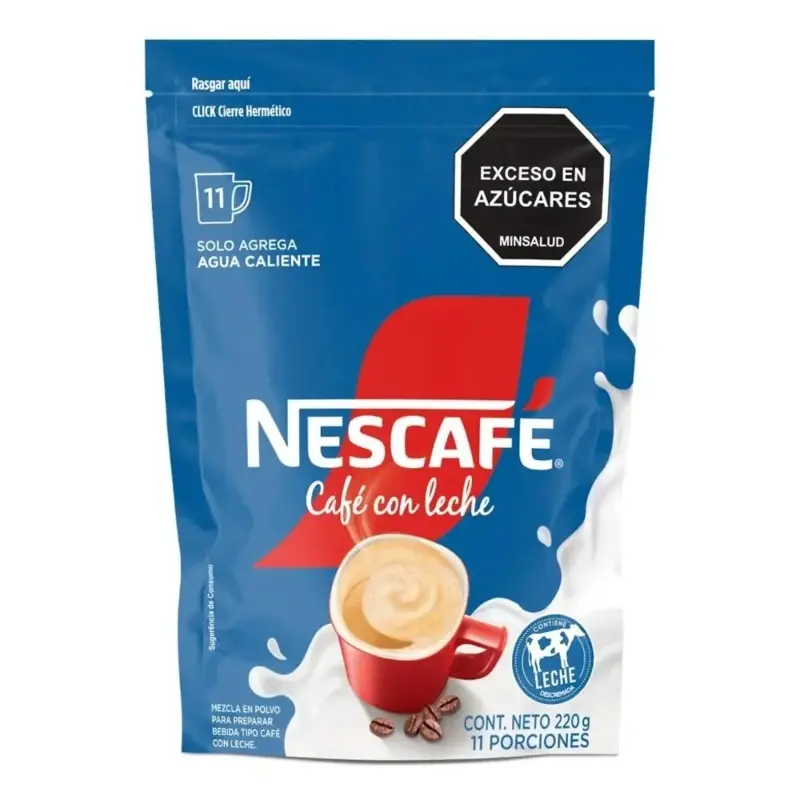 Cafe Nescafe x 220g Cafe con Leche