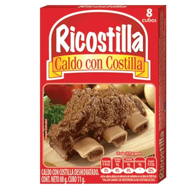 Caldo Ricostilla x 8Unidades