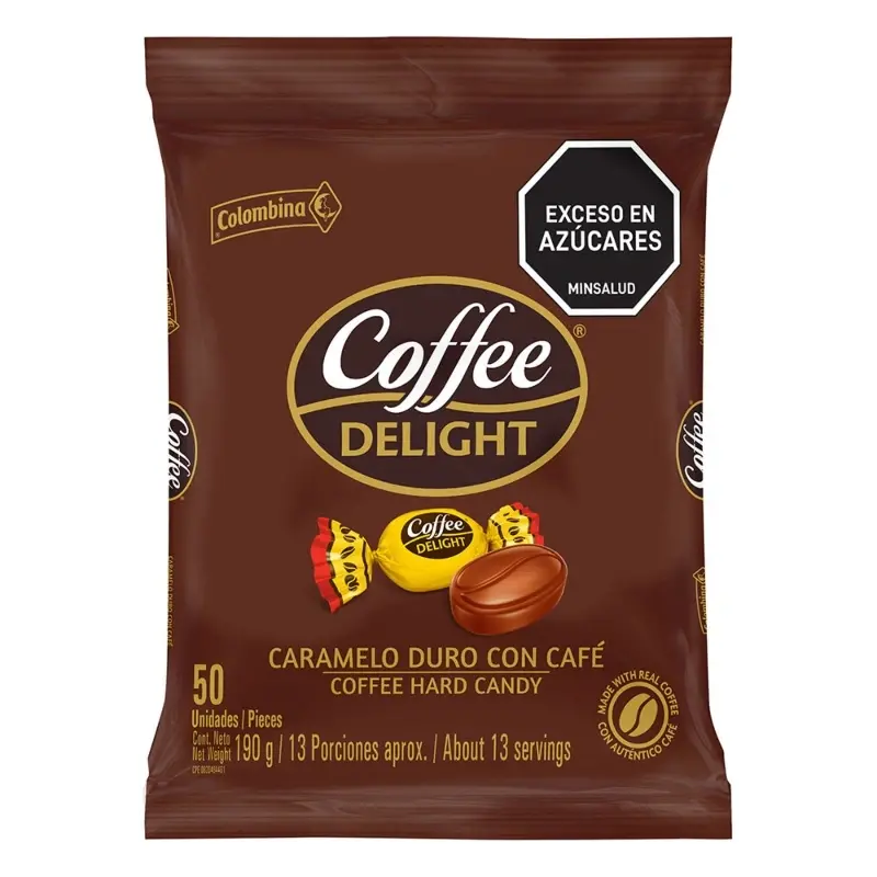 Caramelo Coffee Delight X50unidades Duro