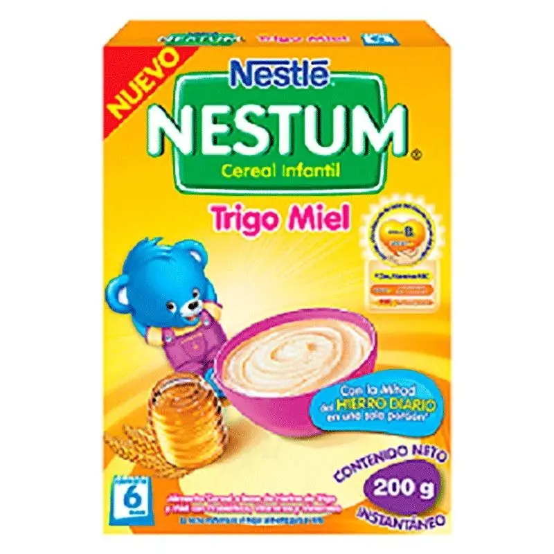 Cereal Nestum x 200g Trigo Miel Probioticos