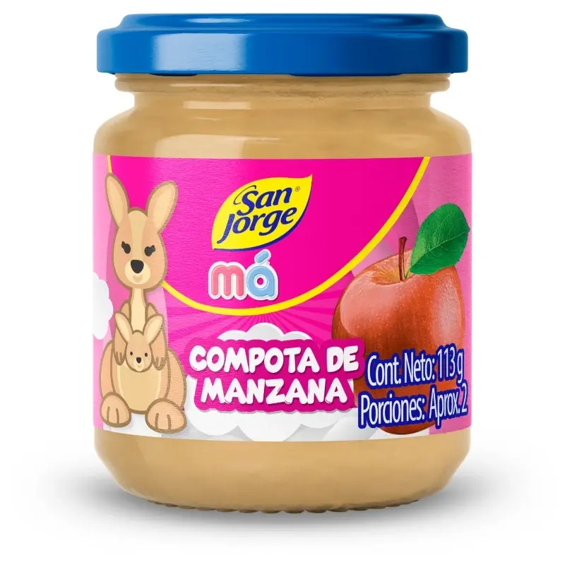 Compota Ma San Jorge x113g Manzana