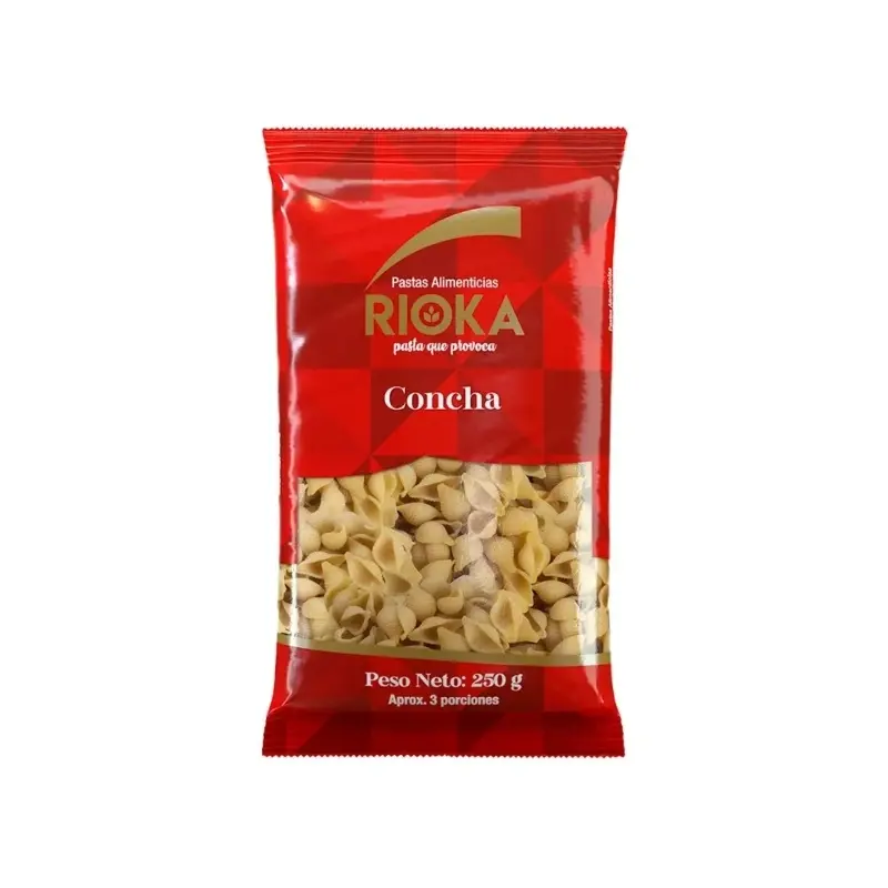  Pasta Rioka x 250g Concha