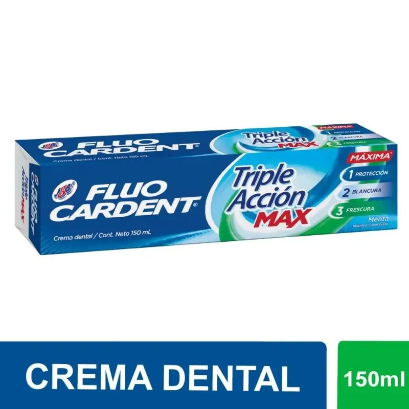 Crema Dental Fluocardet x150ml Frescura Maxima 