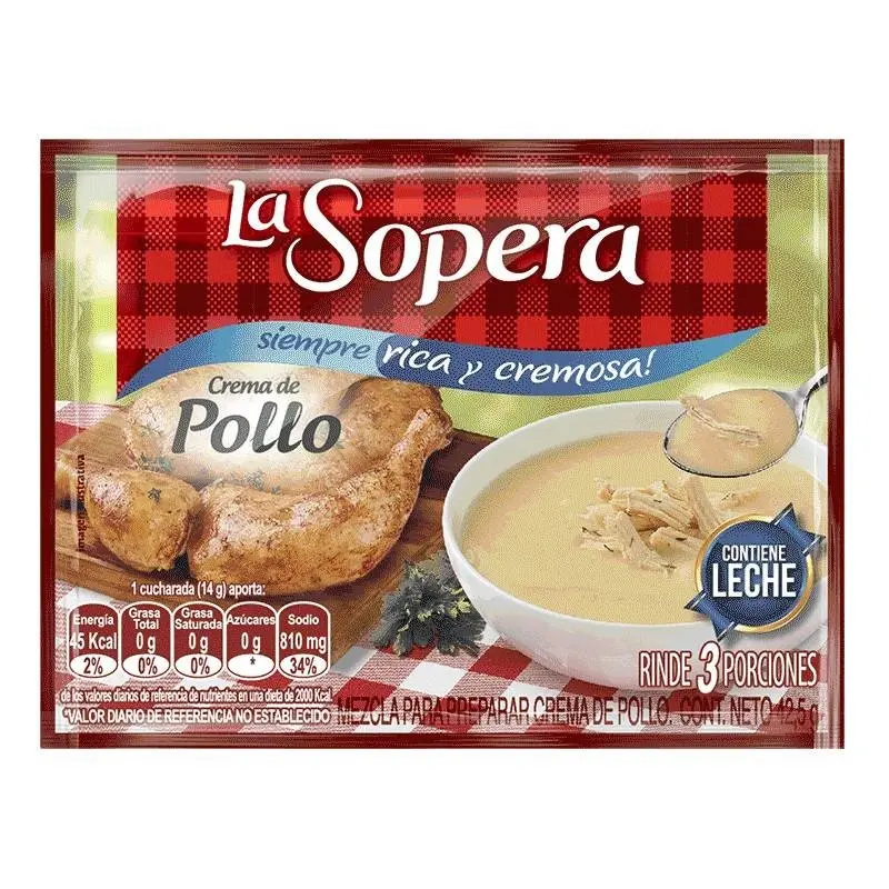 Crema La Sopera x3p Pollo 43g