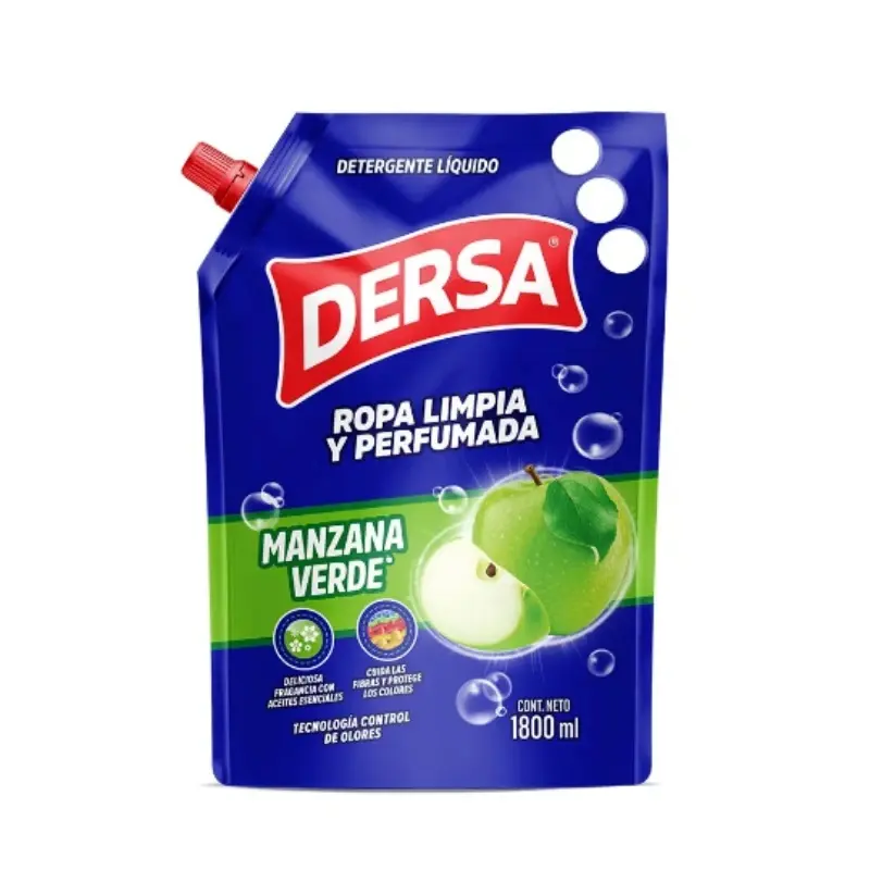 Detergente Dersa x 1800ml Manzana Liquido