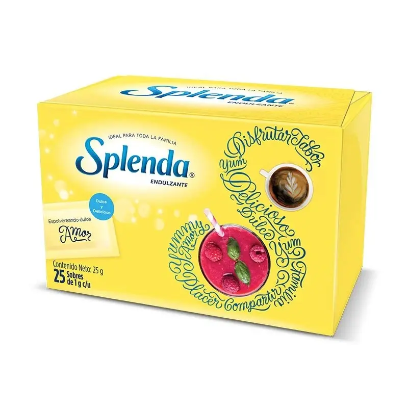 Endulzante Splenda x 25g 25 Sobres