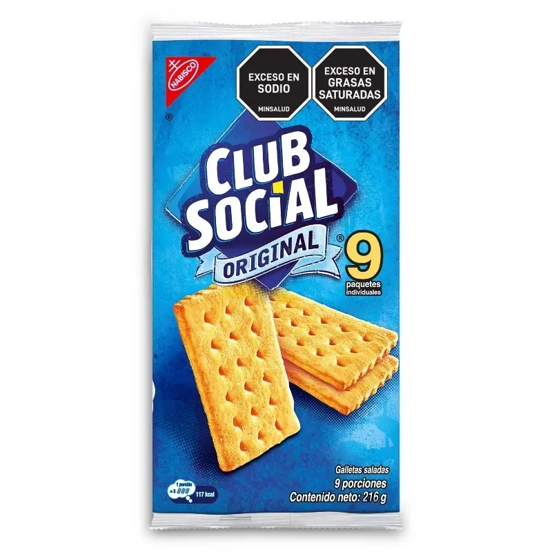 Galleta Club Social x 216g Original