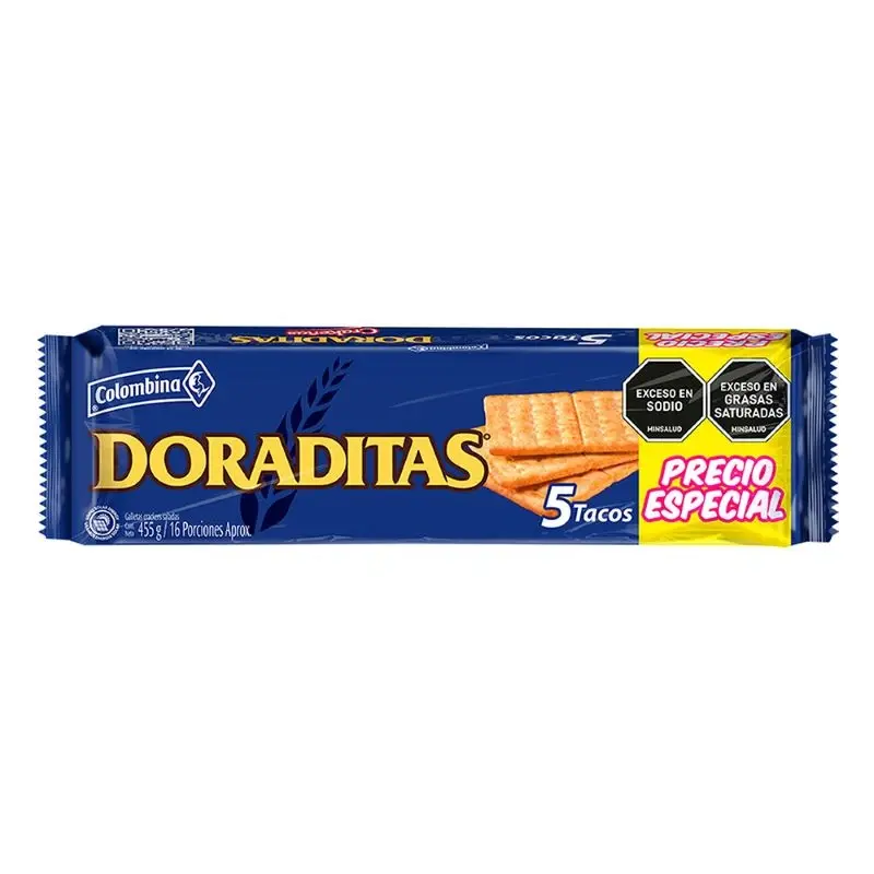Galleta Crakeñas x 455G Doraditas Precio Especial