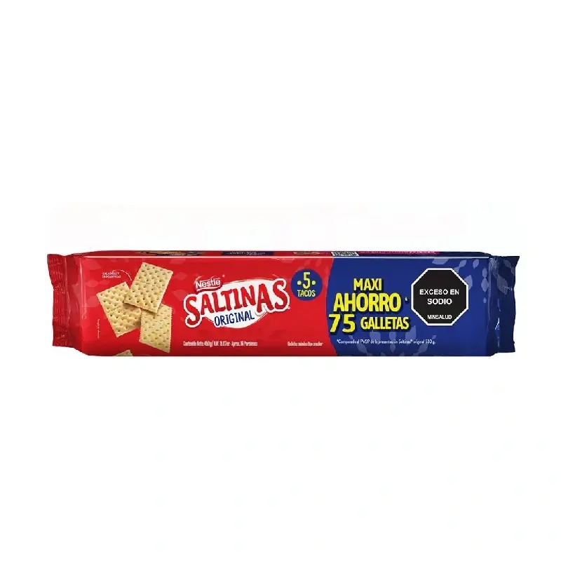 Galletas Saltinas x 450g Original 5 Tacos