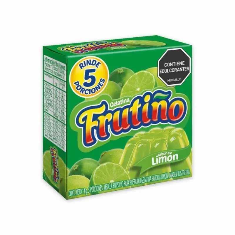 Gelatina Frutiño x 14g Limon