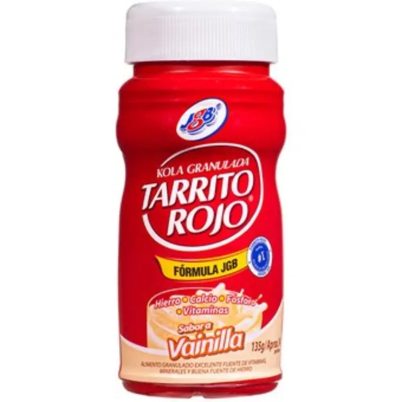 Kola Granulada Tarrito Rojo x 135g Vainilla