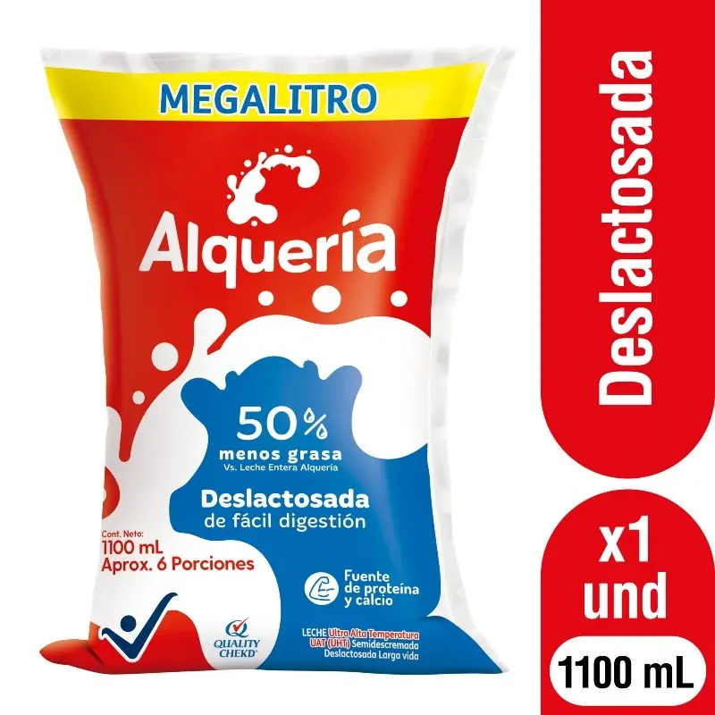 Leche Deslactosada Alqueria 1.1L