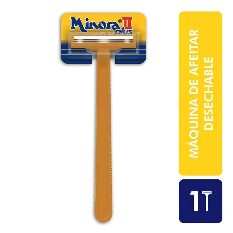 Maquina Minora Gillete II Plus x 2 und