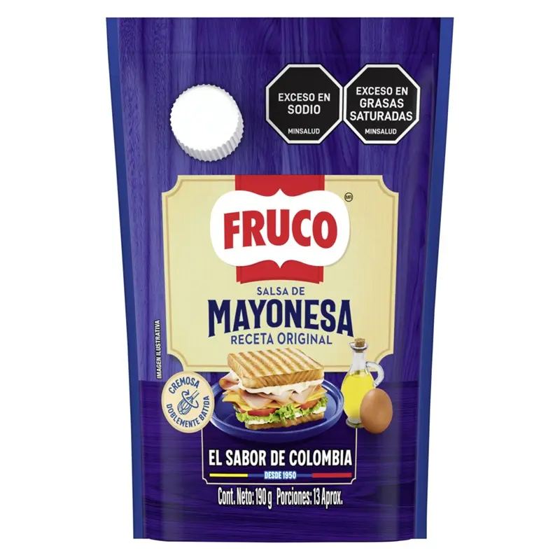 Mayonesa Fruco x 190g Doypack