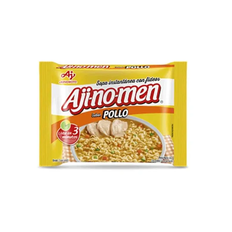 Pasta Aji No Men x 80g Pollo Instantanea