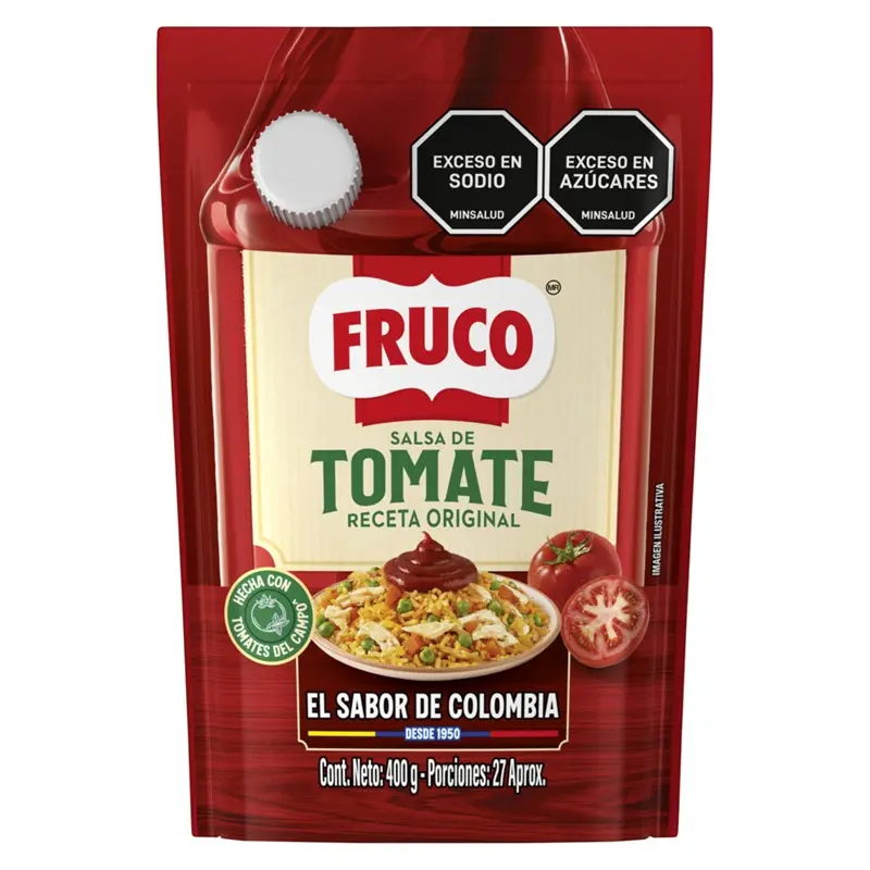Salsa De Tomate Fruco x 400G Doypack