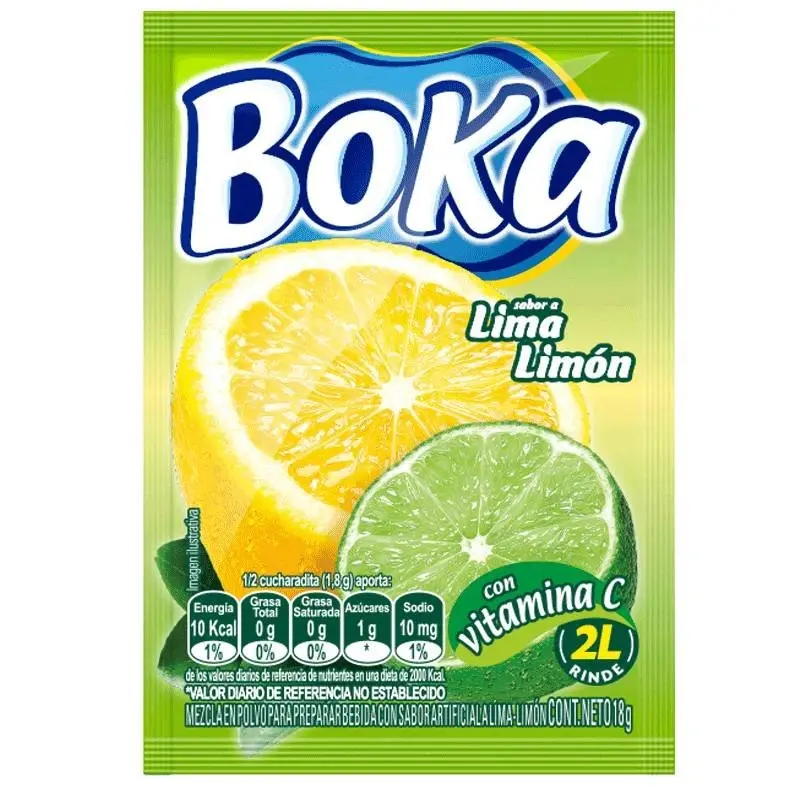 Refresco Boka x2lt Lima Limon