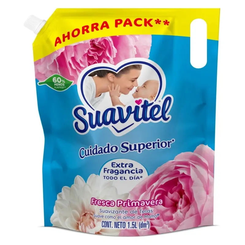 Suavizante Suavitel x 1500ml Primavera