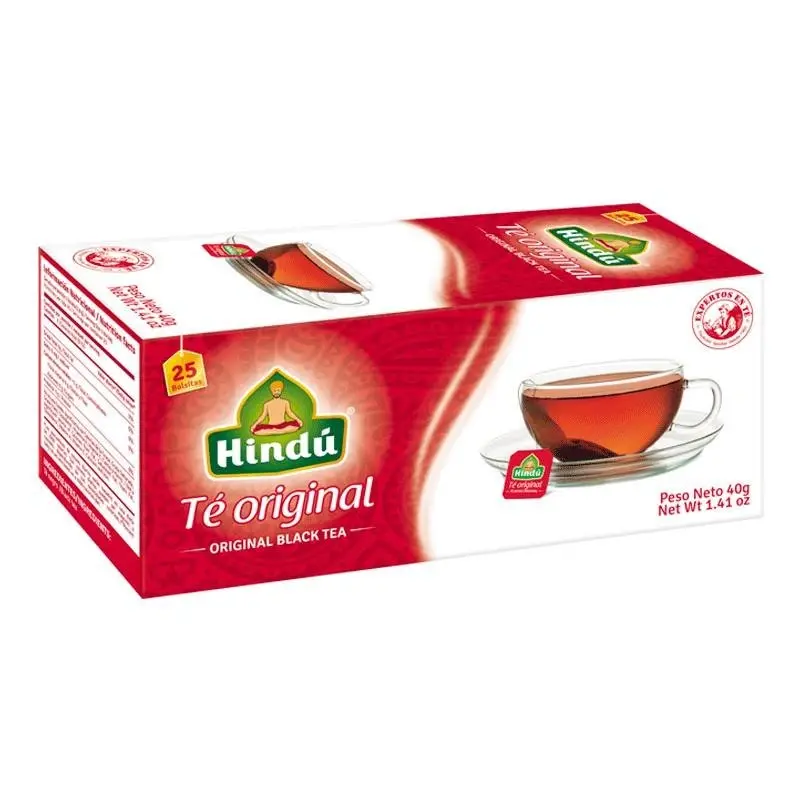 Te Hindu x 40g Original 25 Bolsas